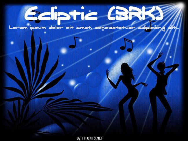 Ecliptic (BRK) example